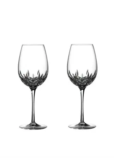Waterford Crystal Lismore Essence Red Wine Goblet Set of 2